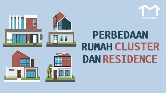 perbedaan rumah cluster dan residence