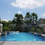 kolam renang di green hills residence