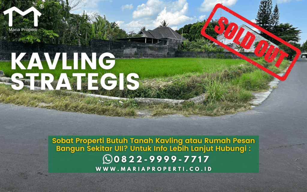 tanah kavling di palgading sleman jogja