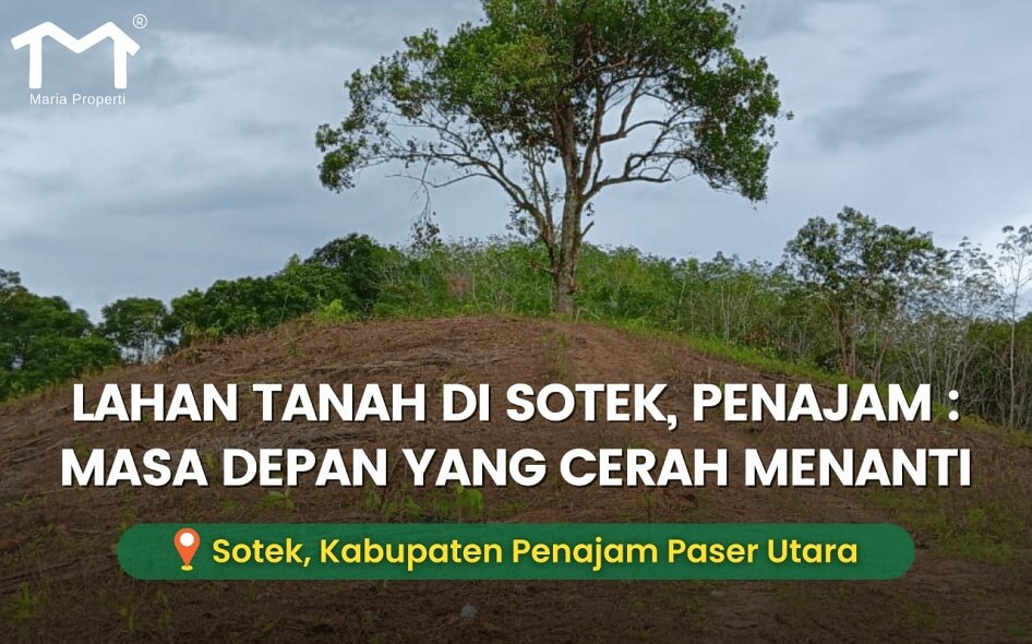 Lahan Tanah Sotek Dekat IKN