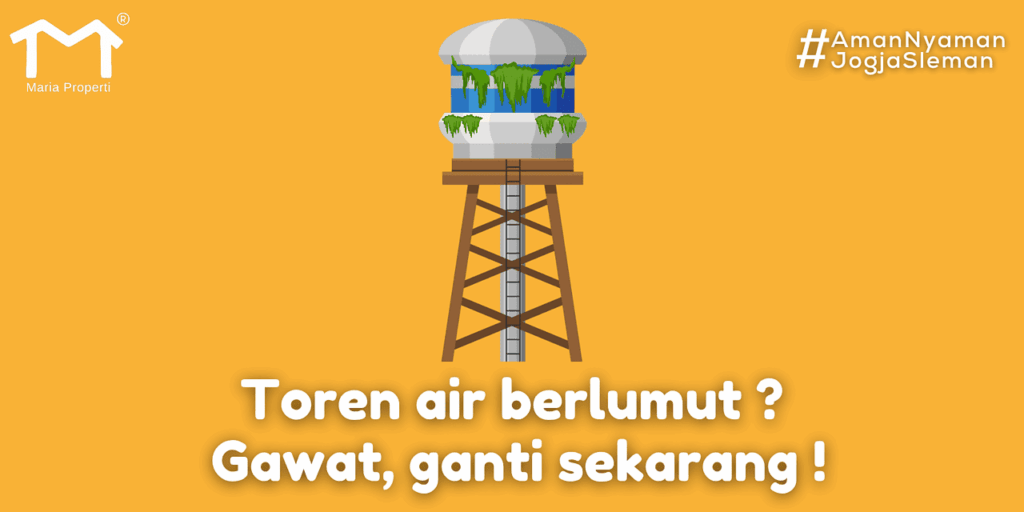 Toren Air Berlumut? Gawat, Atasi Sekarang!