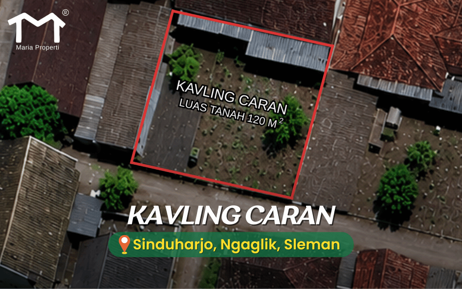Jual Tanah Kavling di Caran Sinduharjo